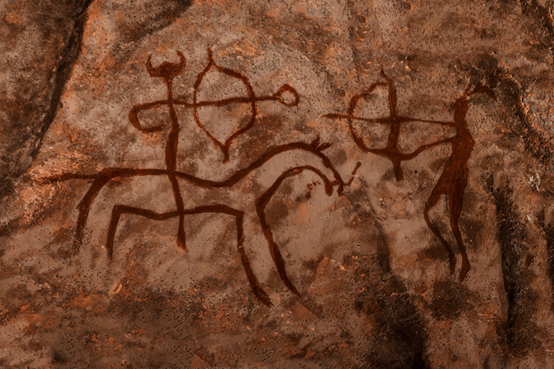 Cave Drawings representing 100,000 year old business trabsformation problems.