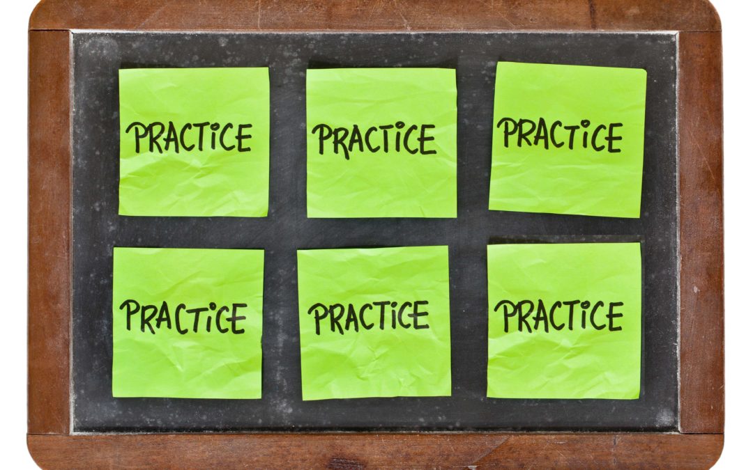 Reimagining goals:  Practice!